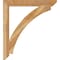 Ekena Millwork Thorton Slat Rough Sawn Bracket, Western Red Cedar, 4"W x 36"D x 40"H BKT04X36X40THR06RWR - alternate 2